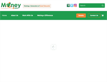 Tablet Screenshot of money4youth.com